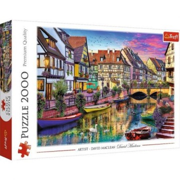 ART Puzzle ORYGINALNE Trefl 2000 Elementów- Colmar
