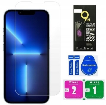 SZYBKA 9H SZKŁO HARTOWANE do iPhone 14 PRO ZESTAW