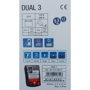 Электрификатор аккумуляторный DUAL D3 3J