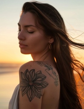 ВРЕМЕННАЯ ТАТУИРОВКА МОЮЩИЙСЯ ЗНАК ЗОДИАКА СКОРПИОНА - ВЫСОКОЕ КАЧЕСТВО 4K