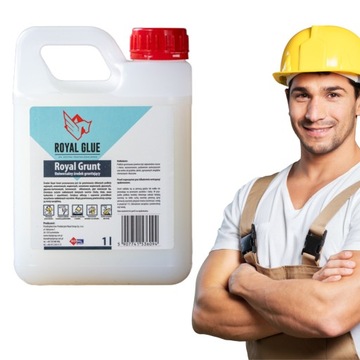 ROYAL GRUNT Preparat gruntujący Grunt UNIWERSALNY do gruntowania ścian 1L