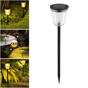 Ogród Solar Power Krajobraz LED Bezprzewodowa wodoodporna lampa IP55 Decor Yard