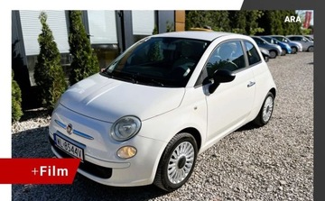 Fiat 500 II Hatchback 3d 1.2 69KM 2008 Fiat 500 alu SUPER STAN bluetooth klima Warsza...