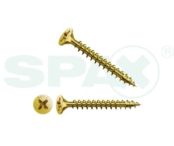 Wkręt do drewna 3,5x30 PZ ZN ż (op.200szt) SPAX