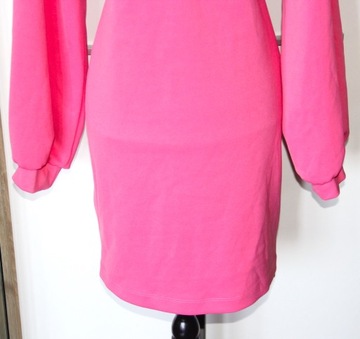 Asos różową sukienka 40 L 38 m s 36