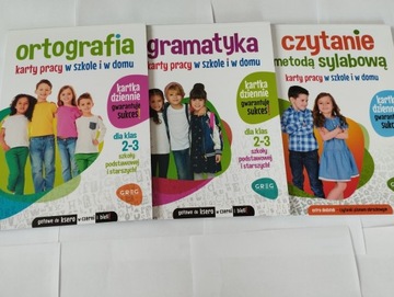KARTY PRACY Gramatyk Ortografia Czytanie sylabową