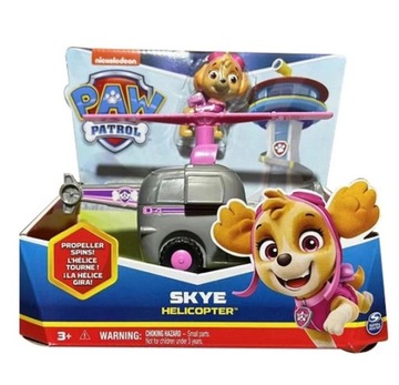 SKYE POJAZD HELIKOPTER SPIN MASTER 6054187 ZESTAW PSI PATROL PAW PATROL SKY