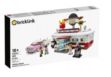 LEGO BrickLink 910011 Ресторан 1950-х годов НОВИНКА