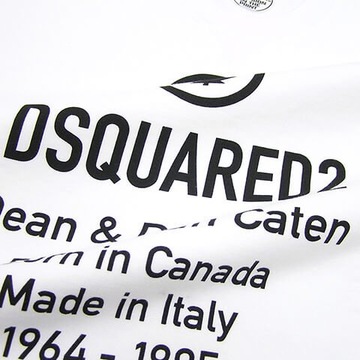 DSQUARED2 bluza MADE in ITALY -40% Oryginał BIAŁA XXL