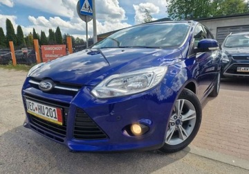 Ford Focus III Kombi Facelifting 1.6 TDCi 115KM 2014 Ford Focus 1.6Dieselserwissuper stanprosto z N...