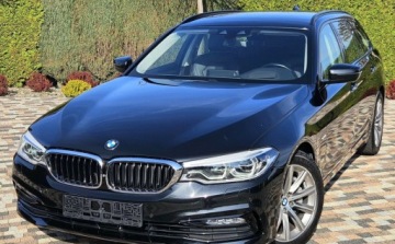 BMW Seria 5 G30-G31 Touring 530d 265KM 2018 BMW Seria 5 X-Drive, 3.0 Diesel 265 KM, Sport, Szwajcaria 3.0 Diesel 265KM