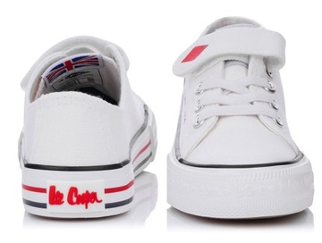 LEE COOPER ДЕТСКАЯ ОБУВЬ КРОССОВКИ БЕЛЫЕ, размер 34