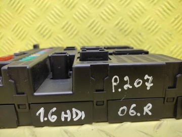 PEUGEOT 207 1.6 HDI MODUŁ SKRZYNKA BSI 9659285380