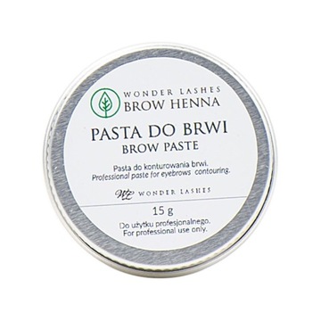 Pasta do wyznaczania konturu brwi Brow Henna