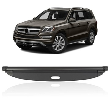 MERCEDES GL X166 2012-2015 ROLETA BAGAŻNIKA CZARNA