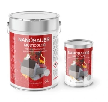 FARBA DO KOSTKI BRUKOWEJ NANOBAUER GRAFIT 1L