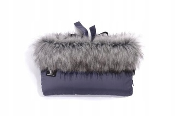 COTTONMOOSE COTTONMUFF Mufka do wózka Graphite