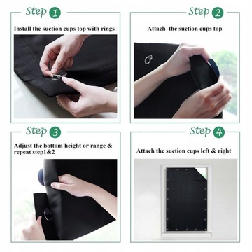 1x рулонные шторы затемняющие шторы для портативных устройств