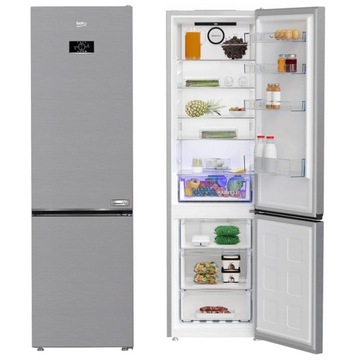 Lodówka BEKO B3RCNA404HXB No frost Harvestfresh LED 203.5cm Srebrna