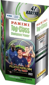 PANINI TOP CLASS 2022 BLASTER BOX SASZETKI LIMITED
