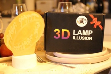 ПРЕМИУМ светильник Властелин колец СУПЕР ЛАМПА 3D LED USB RING RGB MP092