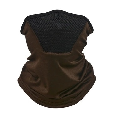 Face Scarves Neckline Mask Mesh Solid Color Ice Silk Summer Sunscreen Mask
