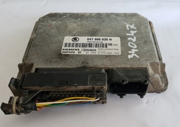 Komputer SKODA 047906030N BEZ IMMO OFF CZYSTY!