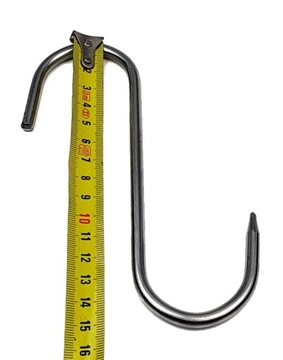 HAKI WĘDZARNICZE 160/6mm 10szt. HAK DO WĘDZENIA