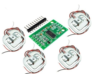Модуль тензодатчика 780 HX711, вес 4x50 кг Arduino