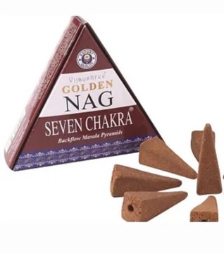 Kadzidełko GOLDEN NAG SEVEN CHAKRA
