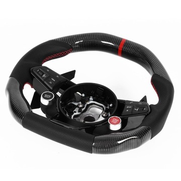 VOLANT Z VLÁKNA  UHLÍKOVÉHO DO AUDI RS3 RS4 RS5 RS6 RS7 TT R8 2010-2021