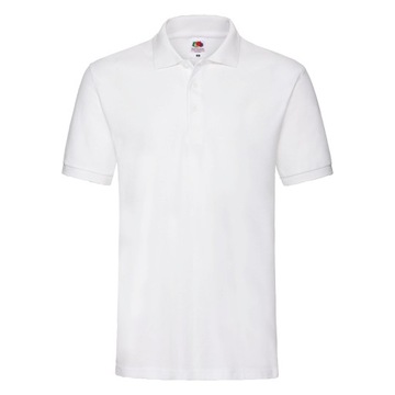 KOSZULKA POLO ORIGINAL FRUIT OF THE LOOM White L