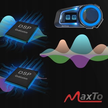 МОТОЦИКЛОВЫЙ ИНТЕРКОМ MaxTo M6S СЕТОЧНАЯ СИСТЕМА ДЛЯ 8 МОТОЦИКЛИСТОВ ОБМЕН МУЗЫКОЙ