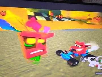 CTR CRASH TEAM RACING PSX САМ ЗАПИСЬ ПРОЧИТАЙТЕ ОПИСАНИЕ!!!