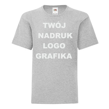 T-SHIRT Koszulka z WŁASNYM NADRUKIEM [94] XS 116cm