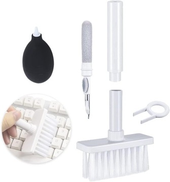 Anyinkai Szczotka do czyszczenia klawiatury 5 w 1, Cleaner Dust Remover Key