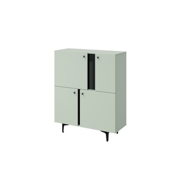 komoda 4D Colours CS-01 - nowoczesna szałwia