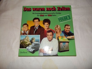 Płyty winylowe Das waren noch Zeiten Folge 2 96 Originalaufnahmen 8LP BOX