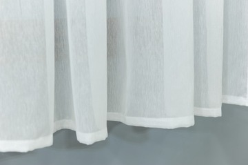 ГОТОВАЯ ФРАНЦУЗСКАЯ ШТОРА «БЕЛЫЙ СОБОЛЬ» ДЛЯ ГОСТИНОЙ