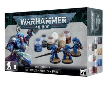 Infernus Marines PAINTS SET new