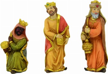Śliczne Figurki do Szopki Bożon. - 11-części - 6cm