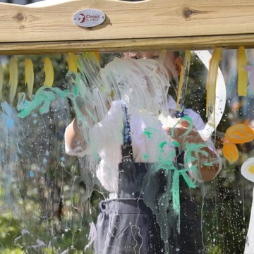 Набор двусторонних мольбертов для рисования на доске CLASSIC WORLD с водяным насосом