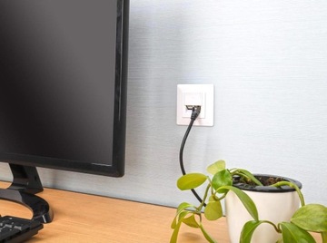 Intellinet 771900 Розетка питания 2 x RJ-45 Белый