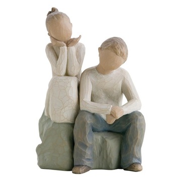 Brat i Siostra - Brother and sister - Willow Tree