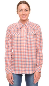 WRANGLER koszula pink WESTERN CHECK SHIRT S