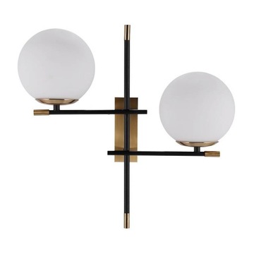 Lampa ścienna kinkiet STELIA kule szkło
