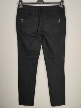 NEXT SKINNY DAMSKIE CZARNE SPODNIE JEANS rozm. 38