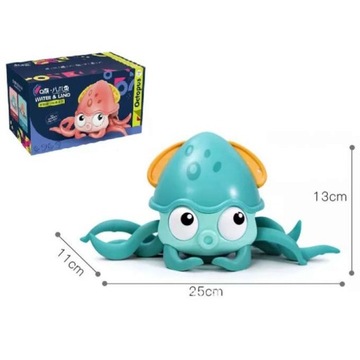 OŚMIORNICA PEŁZAJĄCA INTERAKTYWNA Z DŹWIĘKIEM