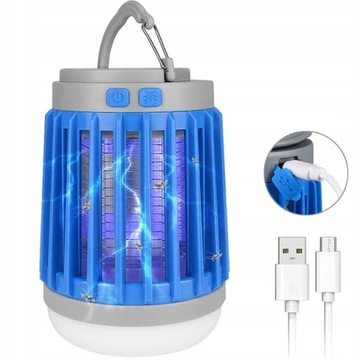 Lampka Przeciwkomarowa Solar z 3 Trybami i Ładowaniem USB