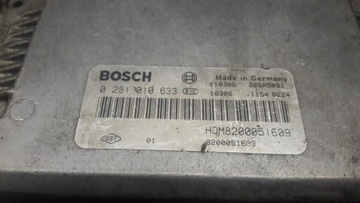 0281010633 JEDNOTKA ŘÍZENÍ MOTORU RENAULT TRAFIC 1.9 DCI